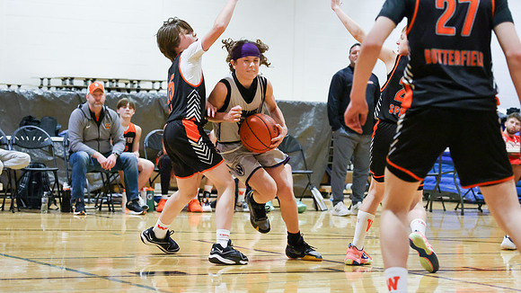 2-25-24 Waunakee 7th Grade Boys vs. West DePere Championship at BIG BILL &BOB VAN WIE INVITATIONAL  (93)