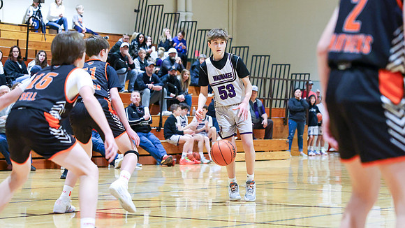 2-25-24 Waunakee 7th Grade Boys vs. West DePere Championship at BIG BILL &BOB VAN WIE INVITATIONAL  (101)