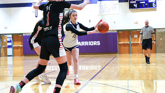 2-25-24 Waunakee 8th Grade Girls vs. Hortonville Championship Game at BIG BILL & BOB VAN WIE INVITATIONAL  (20)