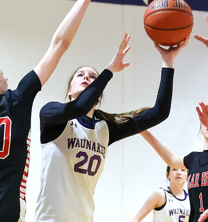 2-25-24 Waunakee 8th Grade Girls vs. Hortonville Championship Game at BIG BILL & BOB VAN WIE INVITATIONAL  (73)