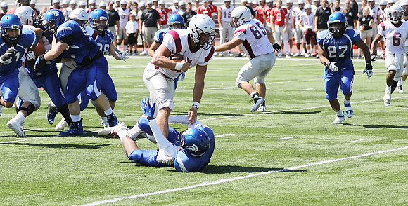 3 UWL 2018 Pre Season Scrmmage vs. U of Dubuque  (72)