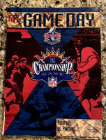 320 ($15.00) 1 of 2 Conference Championship Program vs. Panthers 1-12-97