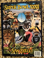323 ($15.00) Superbowl XXXI  Game Program 1 of 2 in New Orleans Pack vs. Patriots Jan 26, 1997