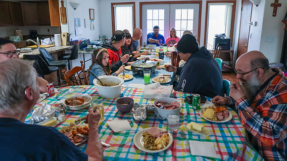3-31-24 Easter Dinner at Ken LaPlante's 2024  (12)