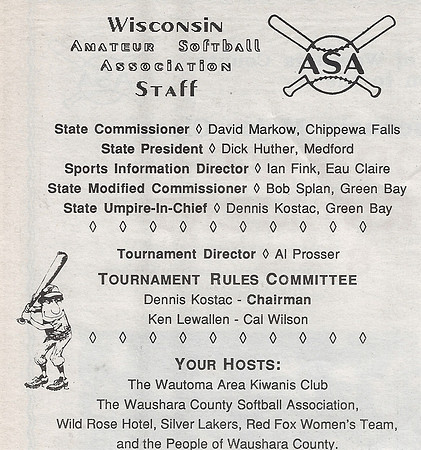 1992 Major State Tournament Program  (2)