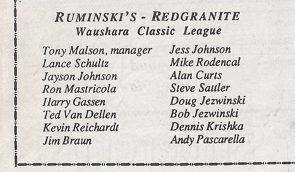 1992 Major State Tournament Program  (30)