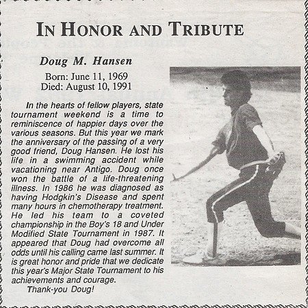 1992 Major State Tournament Program  (4)