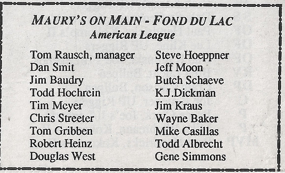 1992 Major State Tournament Program  (17)