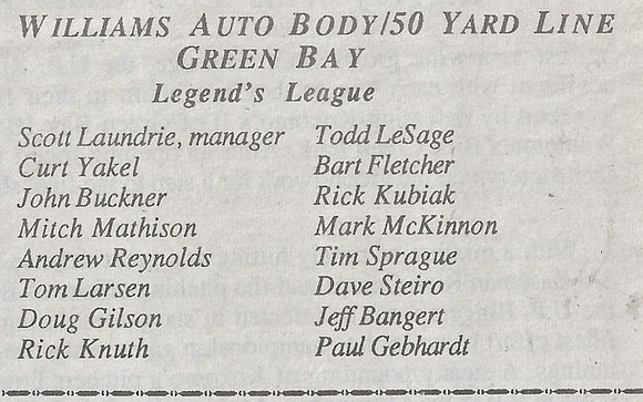 1992 Major State Tournament Program  (23)