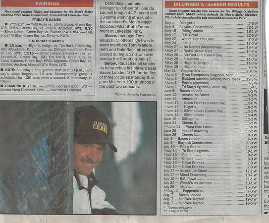 1995 Major State Tourney  (3)