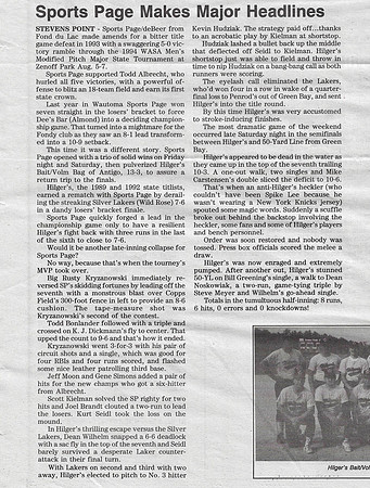 1995 Major State Tournament (4)