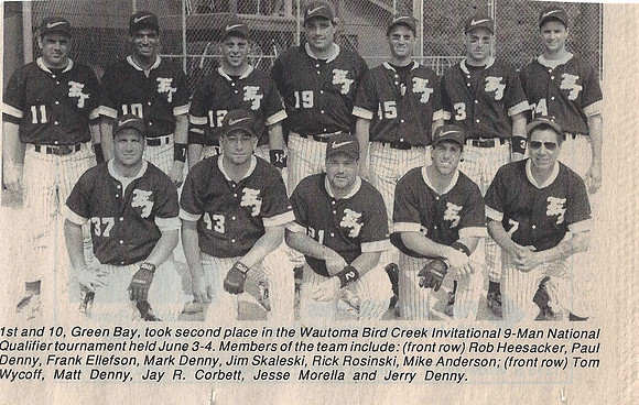 1995 9 Man National Qualifyer in Wautoma  (2)