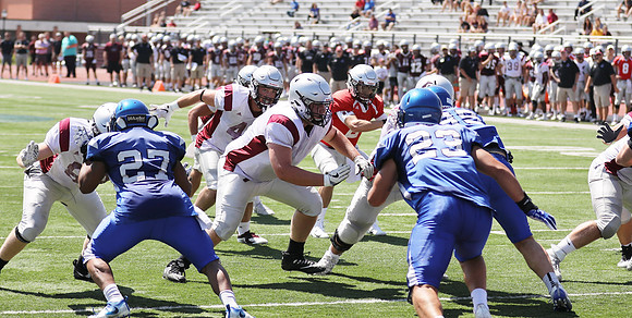 3 UWL 2018 Pre Season Scrmmage vs. U of Dubuque  (84)