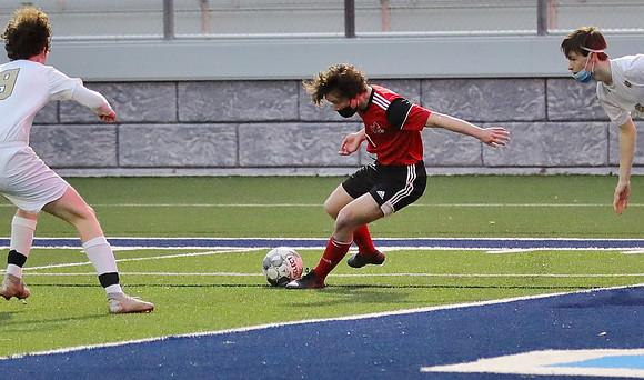 Varsity Soccer vs. Racine Cae  3-30-21 (30)