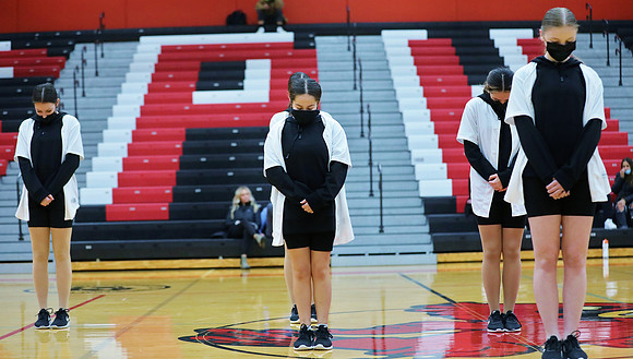 JV Dance 1-13-22 at JV Basketball Game  (6)