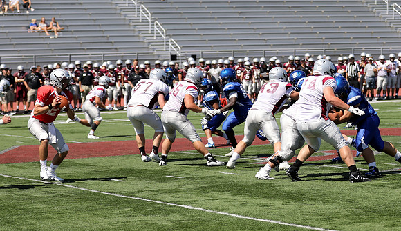 3 UWL 2018 Pre Season Scrmmage vs. U of Dubuque  (61)