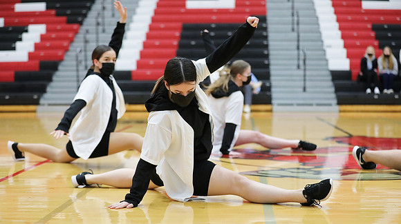 JV Dance 1-13-22 at JV Basketball Game  (76)