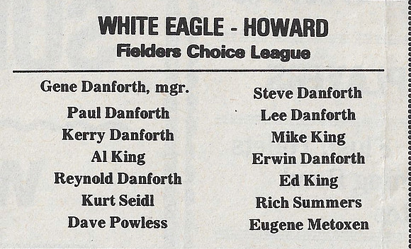 1983 Major State Tournament Program  (19)