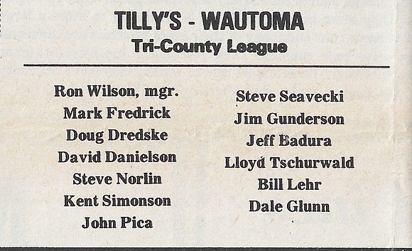 1983 Major State Tournament Program  (20)