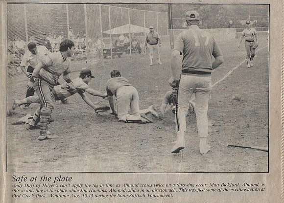 1989 Major A State Tournament Wautoma  (1)
