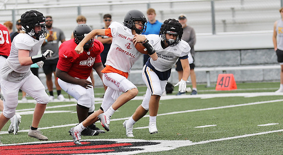 JV Scrimmage vs. Grafton, Stoughton, & Kettle Moraine  (77)