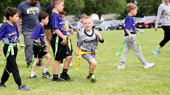 6-7-25 James V Flag Football (with Charlie)