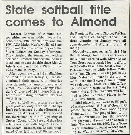 1991 Major State Tournament (2)
