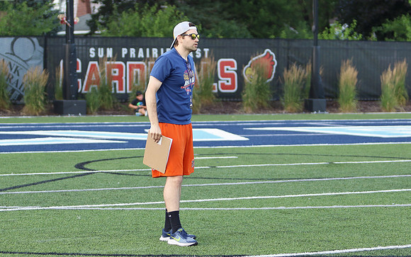 Coach Mike Blauw (9)