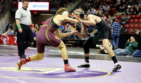 Waterloo 160 lbs. Trevor Firari Match #1 State Tournament 2023  (6)