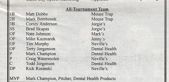 1999 Class A State Tournament (6)