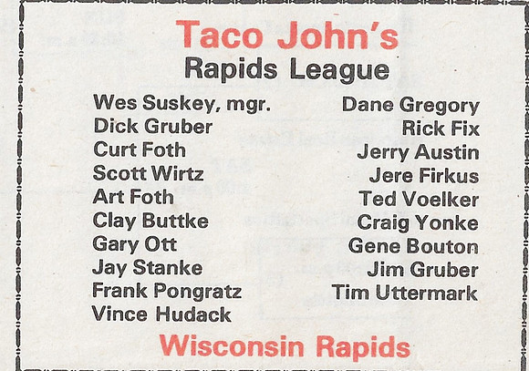 1987 Class A State Tournament  (21)