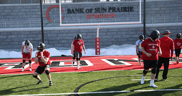 3-8-21   Sun Prairie First Spring Season Practice