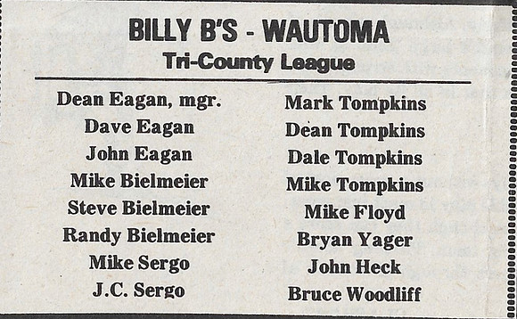 1983 Major State Tournament Program  (24)