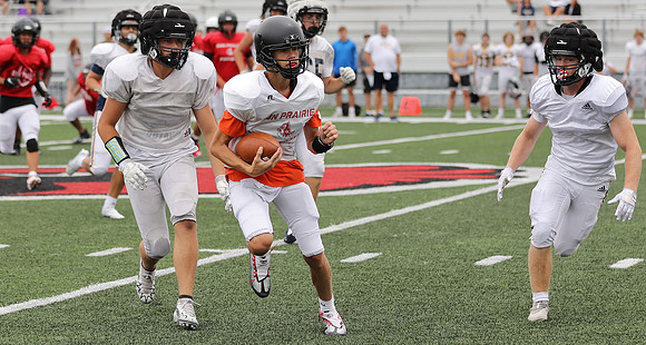 JV Scrimmage vs. Grafton, Stoughton, & Kettle Moraine  (92)