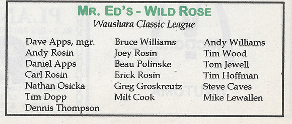 1996 Class B State Tournament Program  (26)