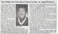 Don Kottke Hall of Fame