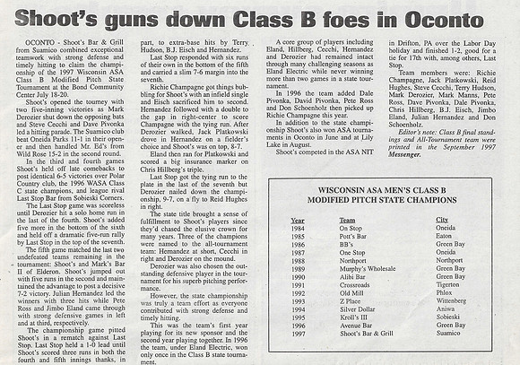 1997 Class B State Tournament  (1)