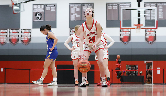 2-18-23 VARSITY SENIOR Lucy Strey NIGHT) vs. Madison West    (70)