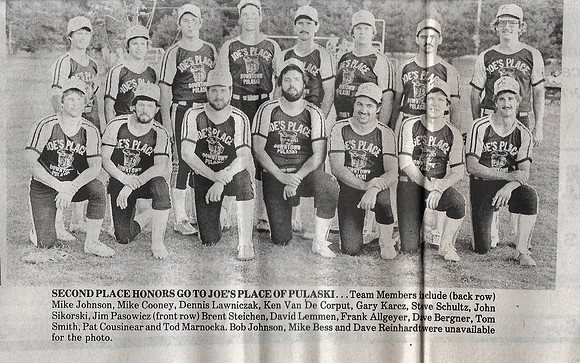 1983 Major State Tournament Wautoma