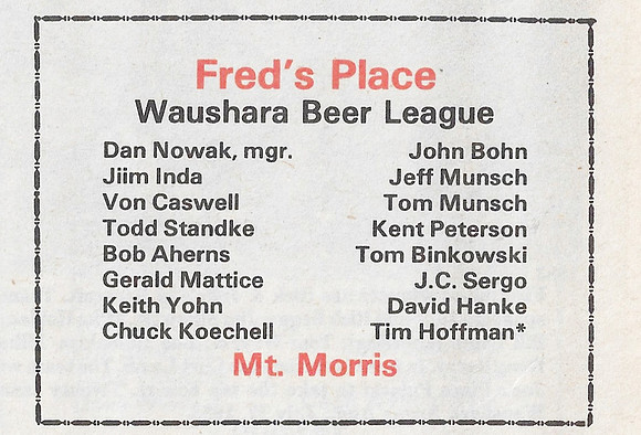 1987 Class A State Tournament  (10)
