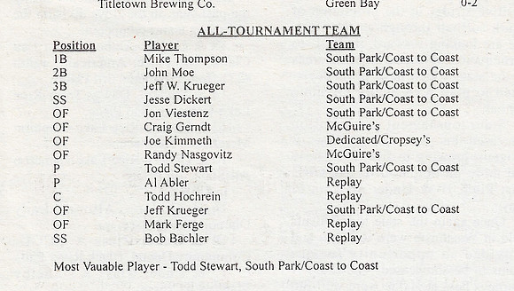 2000 Class C 10 Man State Tournament in Oconto (3)