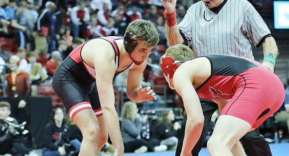 Caden Young Match #1 at State Tournament 2-23-23 (5)