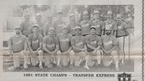 1991 Major State Champions Transfer Express