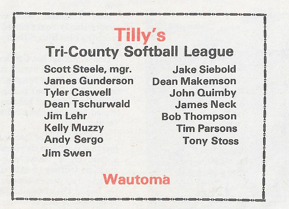 1987 Class A State Tournament  (9)