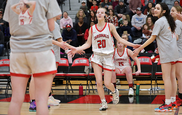 2-18-23 VARSITY SENIOR Lucy Strey NIGHT) vs. Madison West    (19)