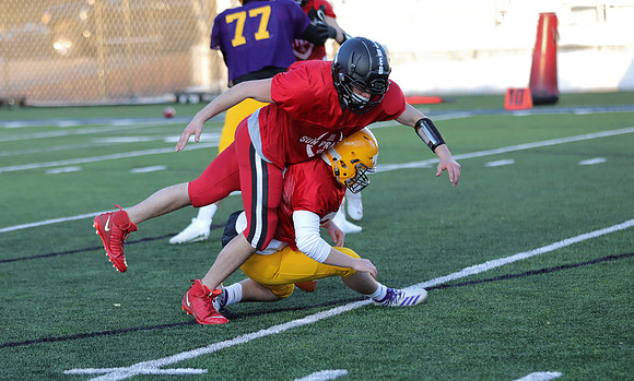 Varsity Scrimmage  vs. DeForest 3-19-21 (21)