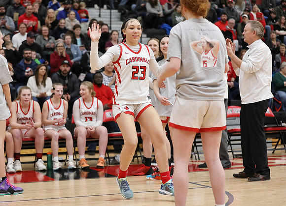2-18-23 VARSITY SENIOR Lucy Strey NIGHT) vs. Madison West    (11)