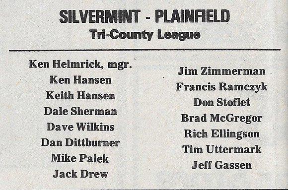 1983 Major State Tournament Program  (18)