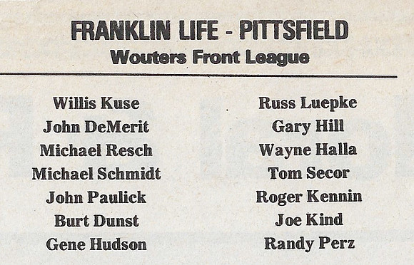1983 Major State Tournament Program  (13)