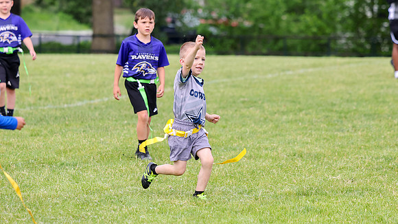 6-7-25 James V Flag Football (with Charlie)
